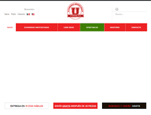 Tablet Screenshot of chamarras-universitarias.com